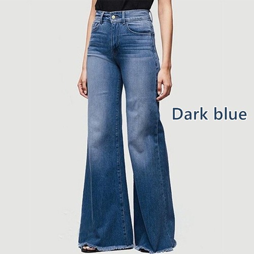 Damen denim hose - jeans, weites