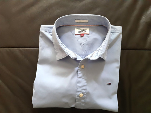 Tommy jeans hemd blau - hemd,,