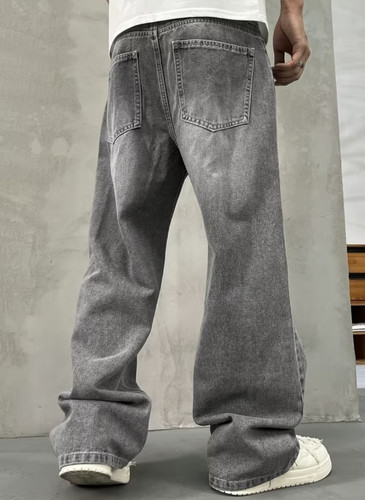 Herren jeans hose vintage grau - herren,